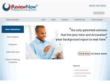 Tablet Screenshot of ireviewnow.com